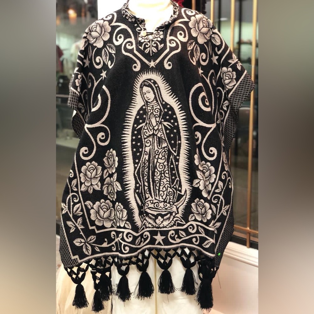 Ladies ponchos made in Mexico